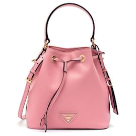 Borsa a secchiello in pelle Saffiano - Prada