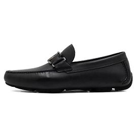 Salvatore Ferragamo Mocassini da guida in pelle nera