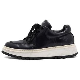 Louis Vuitton Scarpe Derby Abesse da uomo Monogram Black Eclipse