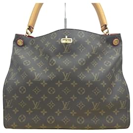 Louis Vuitton Borsa Hobo e Tote a Spalla Gaia Monogram Canvas Rosso
