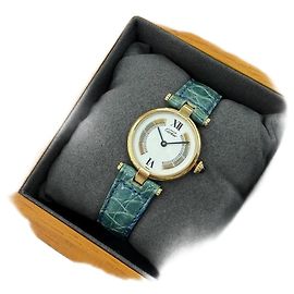 Cartier Must Vendome Trinity Damenuhr Silber
