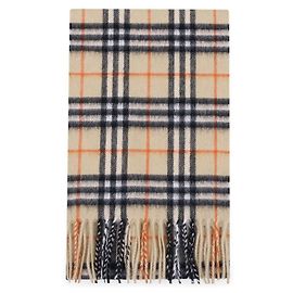 Burberry Sciarpa in cashmere con fantasia vintage check per bambini (Beige)