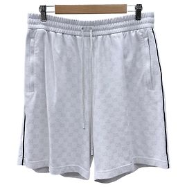 Gucci GG Jacquard-Shorts Weiß