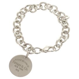 Bracciale Return to Round Tag in argento sterling Tiffany & Co.