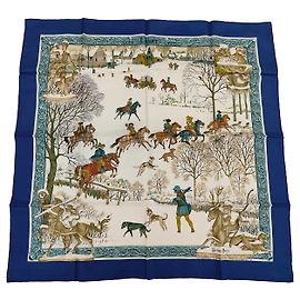 Hermès Hermes Carré 90 Silk multicolor 90 x 90