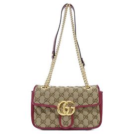 Borsa a tracolla Gucci GG Marmont 446744 HVKEG