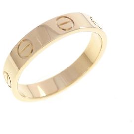 Anel Mini Love da Cartier em ouro amarelo