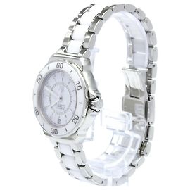 TAG Heuer Formula 1 Calibre 5 Automatico in Acciaio Inossidabile e Ceramica con indicatori in Diamante 35