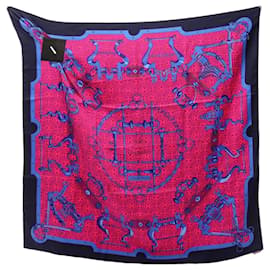Hermès Petit H Carré 90 Mors et Gourmettes Schal