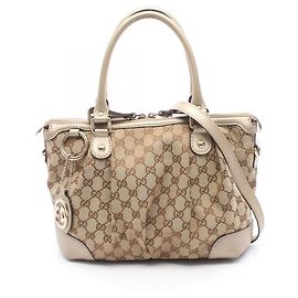 Borsa 2-Way Gucci Sukey GG Canvas