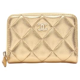 Monedero con cremallera Chanel Classic