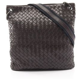 Borsa a tracolla in pelle Intrecciato Bottega Veneta