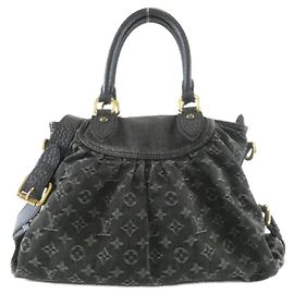 Borsa Louis Vuitton Monogram Denim Neo Cabby MM