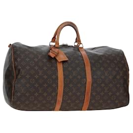 LOUIS VUITTON Borsa Boston Monogram Keepall 55 M41424 LV Auth 190777