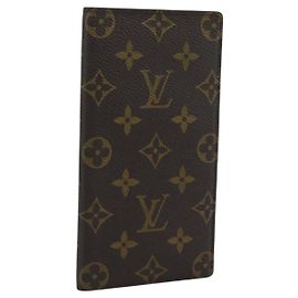 LOUIS VUITTON Monogram Porte Valeurs Cartes Credit Wallet M61823 LV Auth bs36124