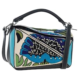 Borsa Puzzle LOEWE in pelle Collaborazione William De Morgan 2way Auth 191481SM - Loewe
