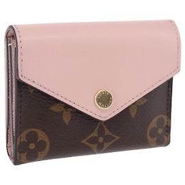 LOUIS VUITTON Monogram Portefeuille Zoe Wallet Pink M62933 LV Auth BA14404