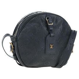 LOUIS VUITTON Monogram Empreinte Boite Chapeau Souple MM M45649 Auth bs36135A