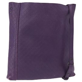 Borsa a Spalla BOTTEGA VENETA INTRECCIATO in Pelle Viola Auth 192755A