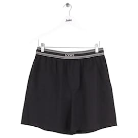 Mini shorts Loewe neri in lana