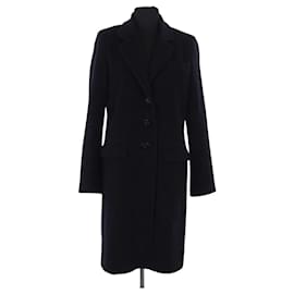 Abrigo de lana azul marino Gerard Darel