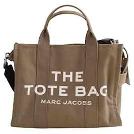 Borsa a tracolla The Tag Tote kaki - Marc Jacobs