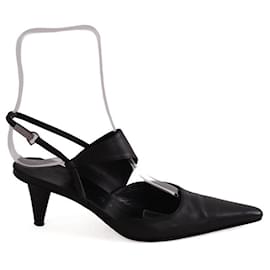 Céline Absatzschuhe aus Leder Schwarz