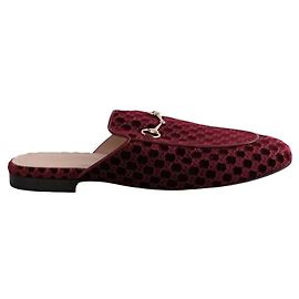 Mule Gucci viola in scamosciato taglia 41