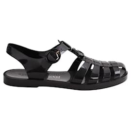 Espadrilles Gucci nere in gomma taglia 41