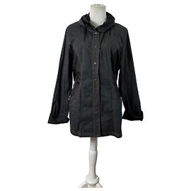 Autre Marque Giacca in denim e nylon vintage Kansai Yamamoto Grigio scuro Nero M