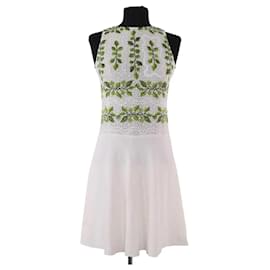 Vestido Giambattista Valli de seda branca