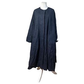 Cappotto lungo vintage Dior Blu scuro L