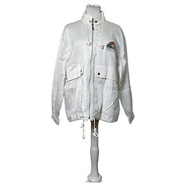 Chaqueta de Algodón Balenciaga Sports Vintage Blanca M