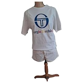 Sergio Tacchini T-Shirt - Weiß - Autre Marque