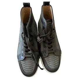 Christian Louboutin Sneakers alte Rankick Tyrol in pelle di pitone