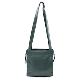 Borsa Tote Loewe Anagram - Pelle verde