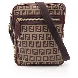 Fendi Zucchino Schultertasche
