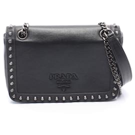 Borsa a tracolla in pelle GLACE'CALF Prada