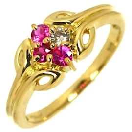 Christian Dior 1 Ring aus 18K Gelbgold