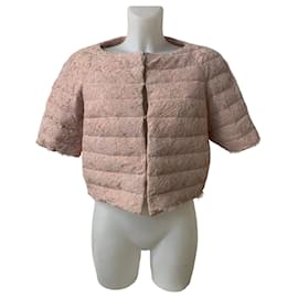 Valentino – Veste courte en jacquard floral