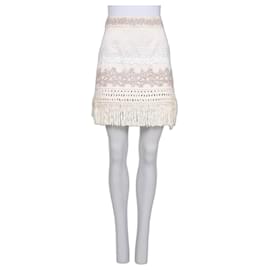Weißer Strickrock Louis Vuitton - Größe FR36/S Gebraucht