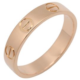 Anello Mini Love di Cartier in oro rosa 18K