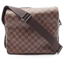 Borsa a tracolla Louis Vuitton Naviglio Damier Ebene