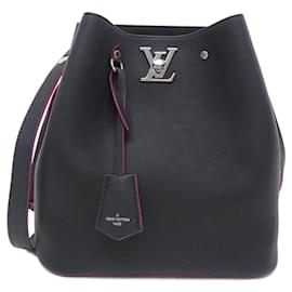 Borsa a tracolla a secchiello Lockme Louis Vuitton