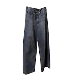 Maison Margiela "Garment Remodeled For" Vaqueros de Pierna Ancha Negros - Maison Martin Margiela