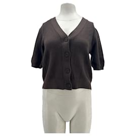 Johnnie Boden Cardigan aus Baumwolle braun