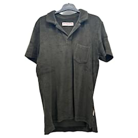 Orlebar Brown Green Cotton Polo Shirt - Autre Marque