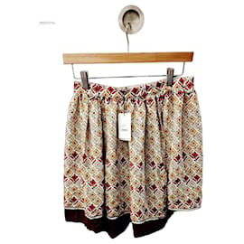 Claudie Pierlot bedruckter Minirock aus Seide