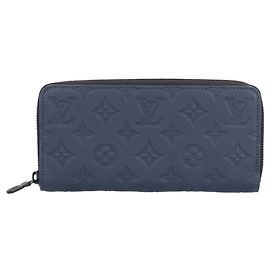 Portafoglio Zippy Horizontal Louis Vuitton in Monogram Shadow