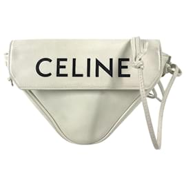 Céline Borsa a tracolla Celine Logo Triangle Pouch